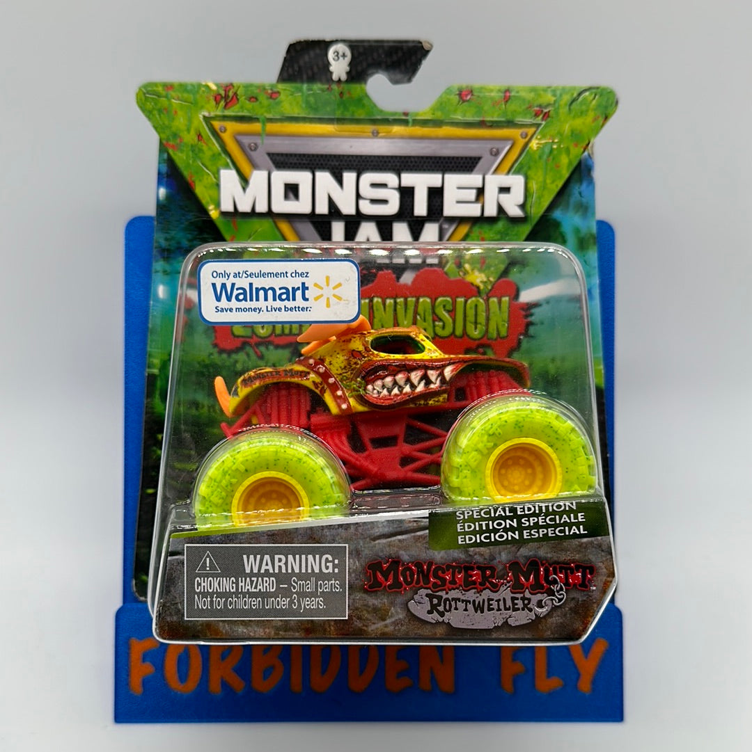 Spinmaster Monster Jam Monster Trucks - Walmart Exclusive Zombie Invasion Series - Monster Mutt Rottweiler