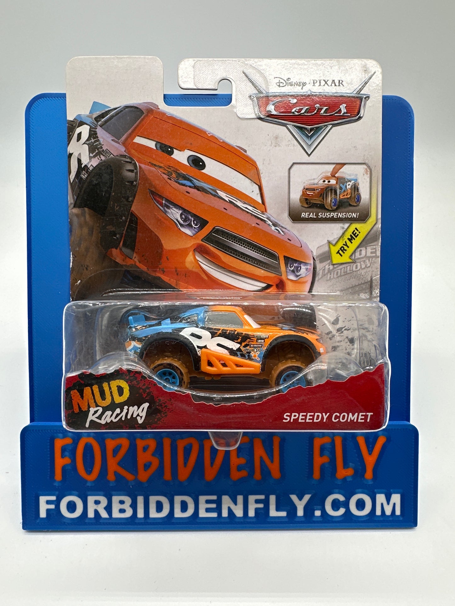 Disney Pixar Cars Movie - Mud Racing Series - Speedy Comet