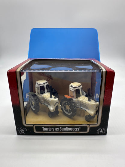 Disney Pixar Cars Movie - Disney Store Parks Exclusive Star Wars Series - Tractors as Sandtroopers