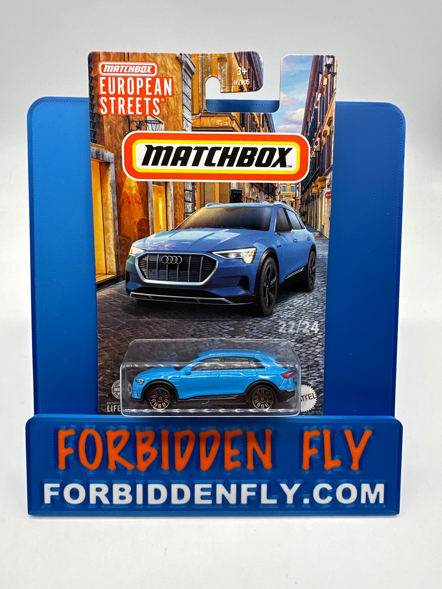 Matchbox Mainline - 2024 European Streets Series Mix D - #22/24 - Audi E-Tron - Blue