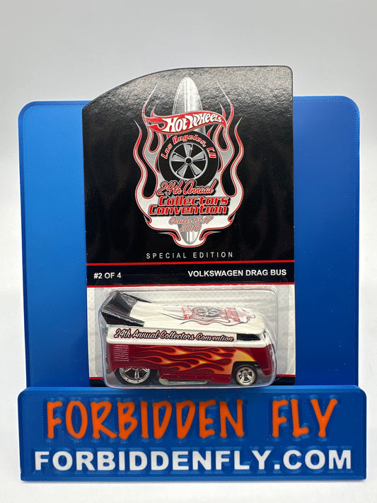 Hot Wheels - 2010 24th Annual Collectors Convention Exclusive - Volkswagen Drag Bus