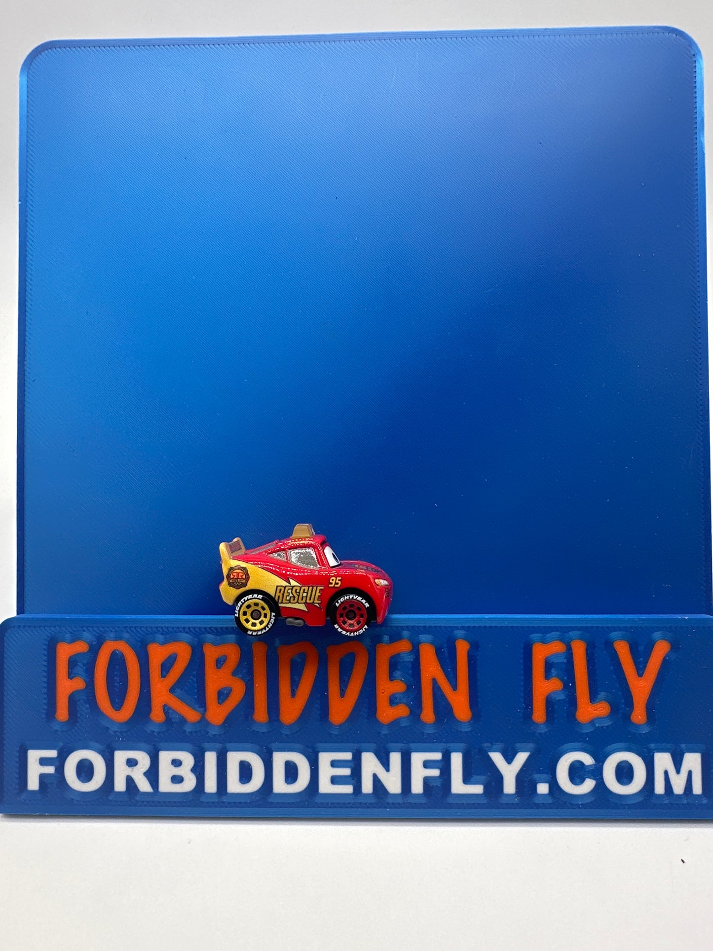 Disney Pixar Cars Movie Metal Mini Racers - 2025 Series 3 - Race & Rescue Lightning McQueen (Loose)