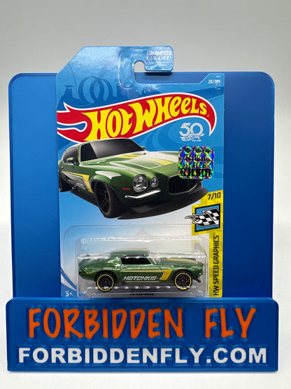 Hot Wheels Mainline - Factory Stickered 2018 - ‘70 Camaro - Lot Of 3