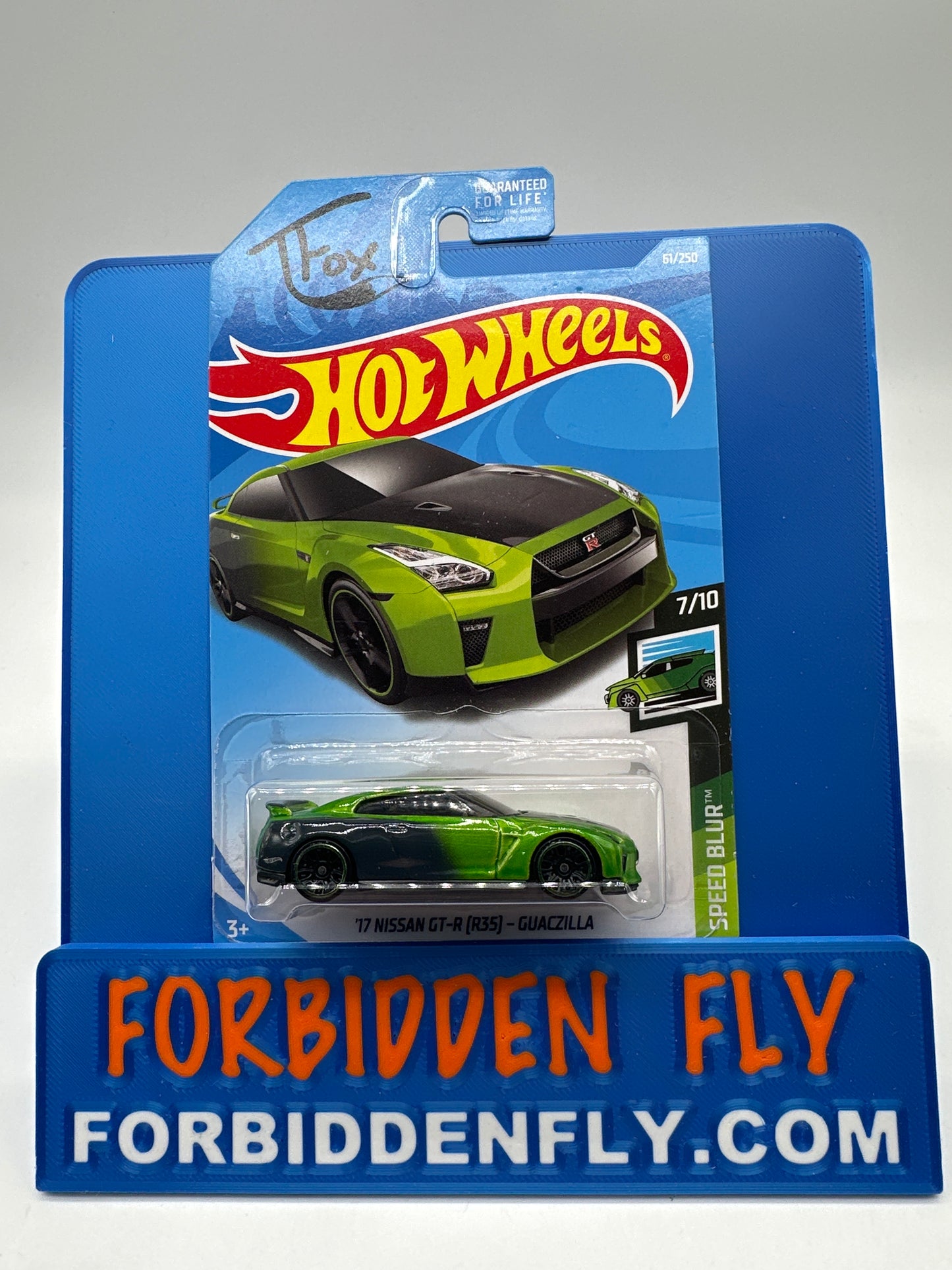 Hot Wheels - 2019 Mainline - T’17 Nissan GT-R R35 - Tanner Fox Guaczilla