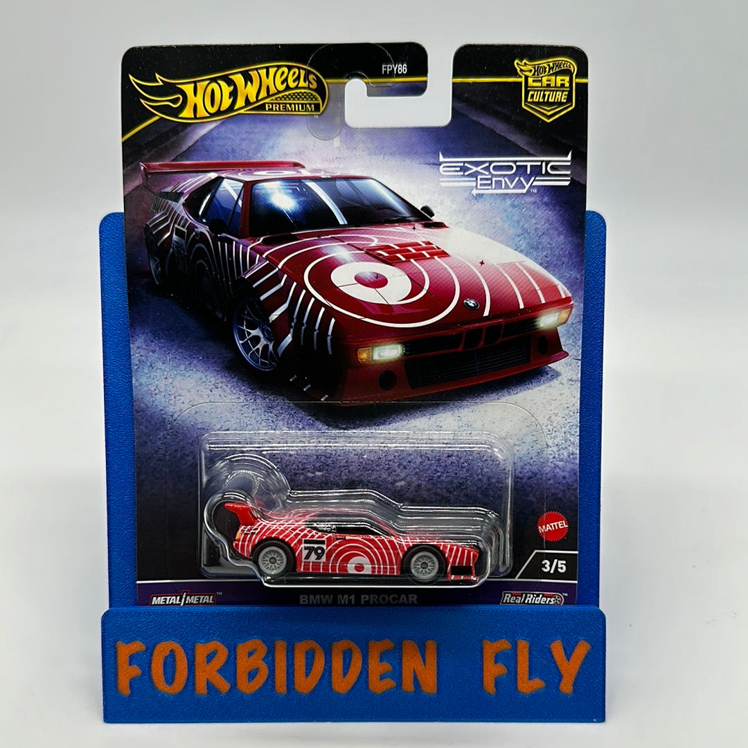 Hot Wheels Car Culture Premium - 2024 Exotic Envy Series - #3/5 - BMW M1 Procar