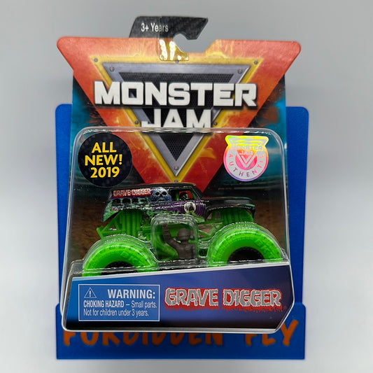 Spinmaster Monster Jam Monster Trucks - 2019 Grave Digger w/ Figure