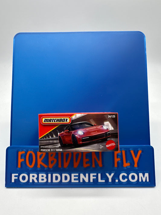 Matchbox Power Grabs 2025 - #34/125 - Porsche 911 Targa - Red