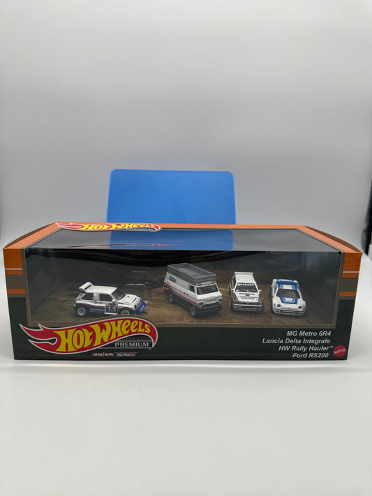 Hot Wheels - Group B Rally Premium Boxed Diorama Set