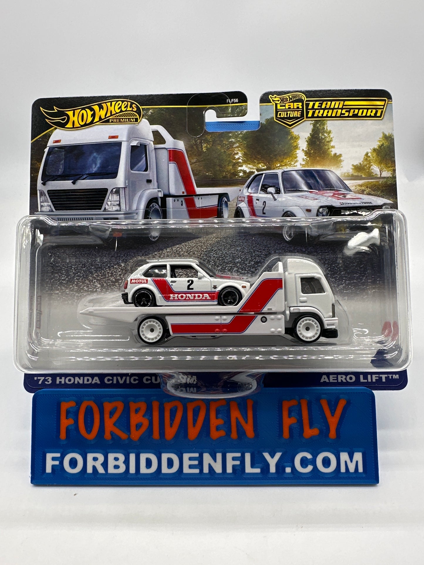 Hot Wheels Car Culture Team Transport - #80 - ‘73 Honda Civic Custom & Aero Lift