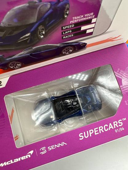 Hot Wheels Boxed Series 2 ID Car - Supercars - McLaren Senna (Blue)