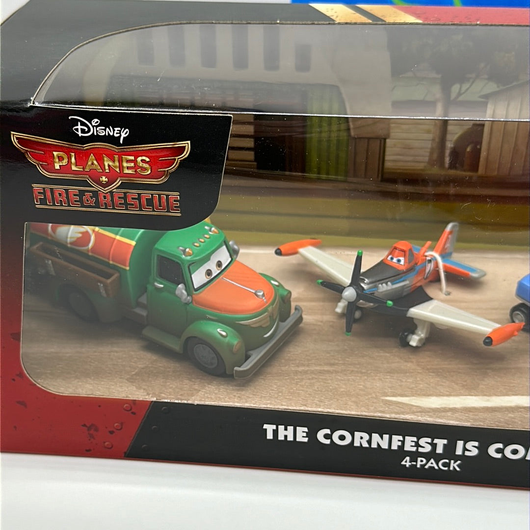 Disney Pixar Planes Fire & Rescue (Cars) Movie - Target Exclusive - The Cornfest is Coming! Playset