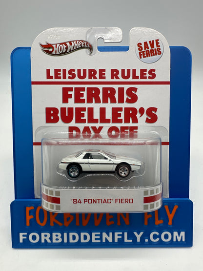Hot Wheels 2013 Retro Entertainment Premium Single - Ferris Bueller’s Day Off - ‘84 Pontiac Fiero (Movie Reel Packaging)