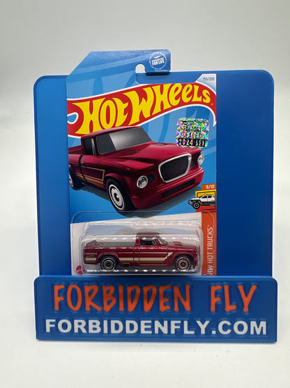 Hot Wheels Mainline - Factory Stickered 2024 - ‘63 Studebaker Champ - Lot Of 2