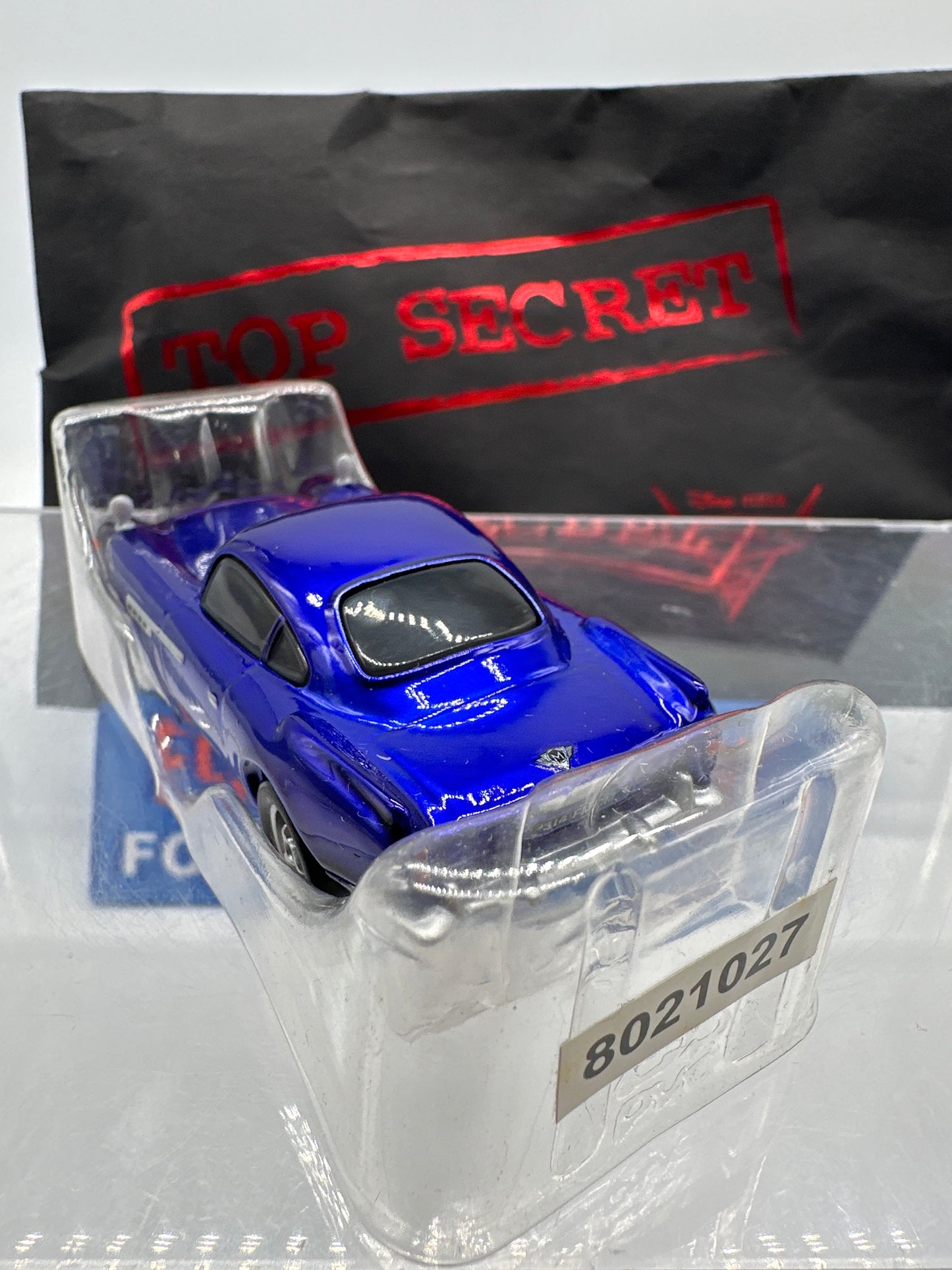 Disney Pixar Cars 2 Movie - D23 Expo Release - Top Sercret Blu-Ray Metallic Ransburg Finn McMissile