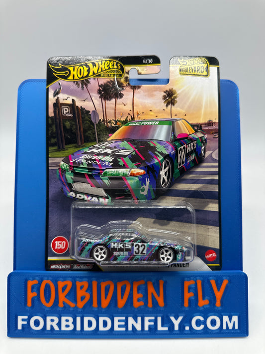 Hot Wheels Boulevard - #150 - Nissan Skyline GT-R (R32) Pandem - HKS Livery - Single Car