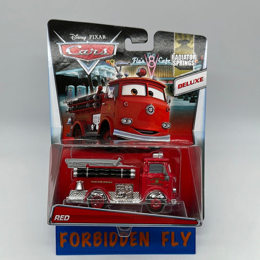 Disney Pixar Cars Movie - Radiator Springs Series - Deluxe Red (Fire Truck)