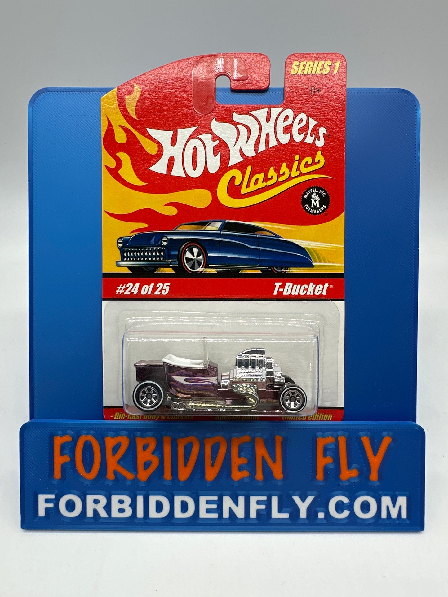 Hot Wheels Classics - Series 1 #24 of 25 - Light Purple T-Bucket