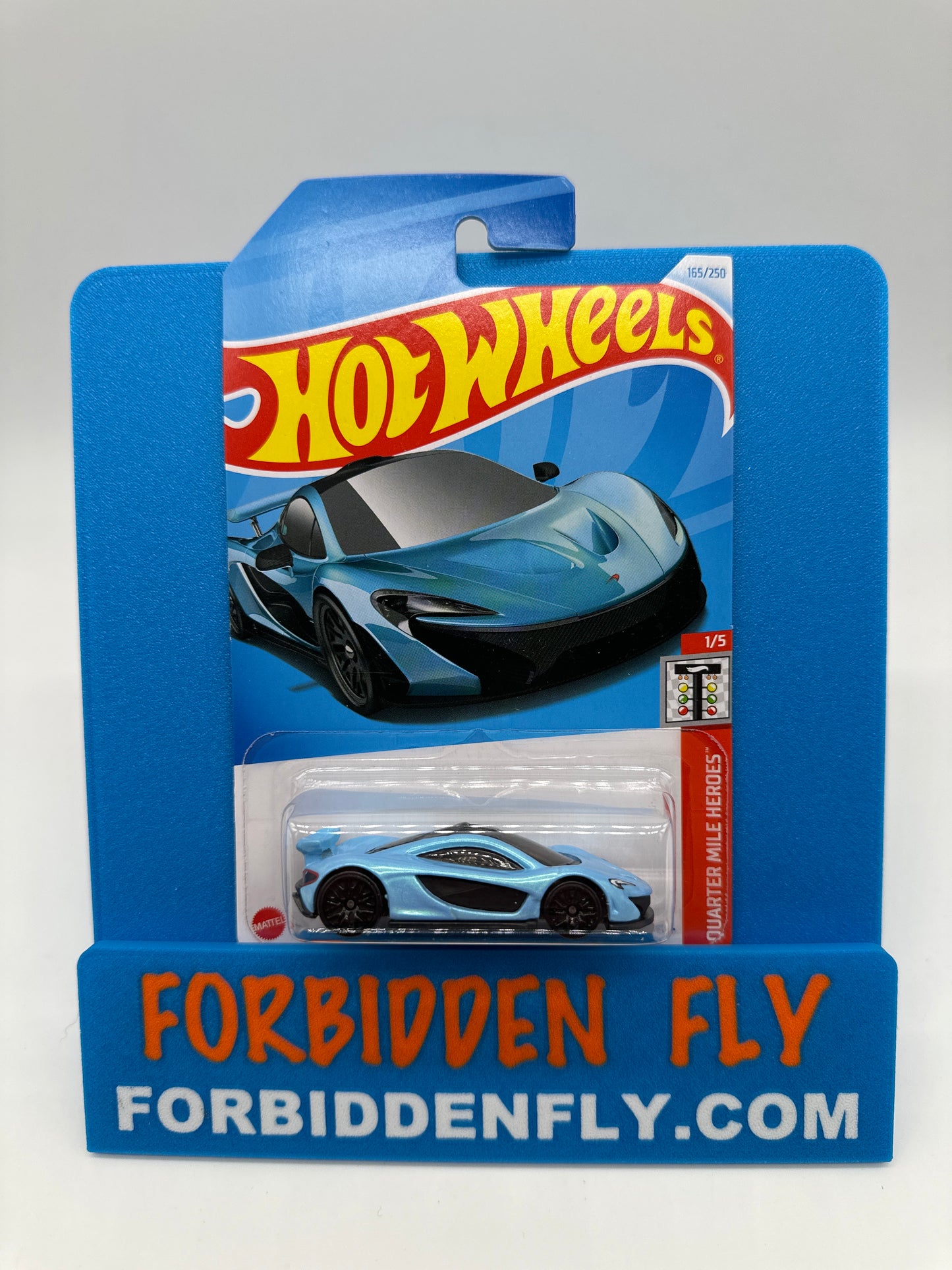 Hot Wheels 2024 K Case - International Card - McLaren P1- Blue