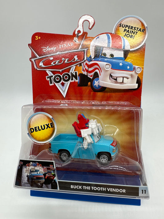 Disney Pixar Cars Movie - Cars Toon Series Deluxe Size - Buck the Tooth Vendor
