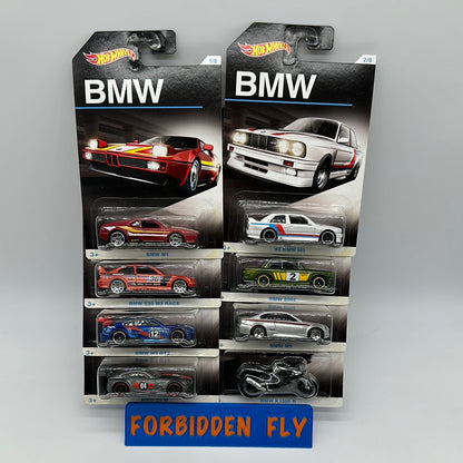 Hot Wheels - Walmart Exclusive 2016 BMW Series - Complete Set of 8