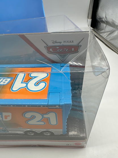 Disney Pixar Cars Movie - Speedy Comet’s Hauler (Blinkr #21) - White Box