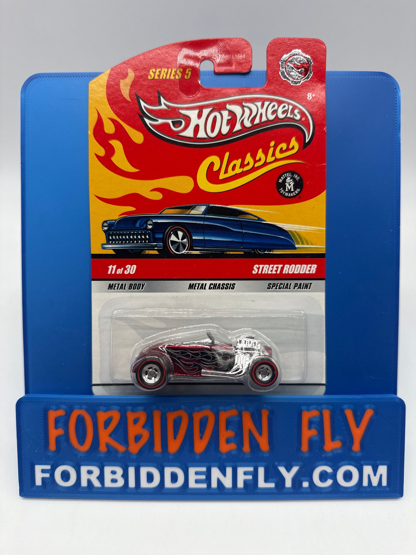Hot Wheels Classics CHASE - Series 5 #11 of 30 - Red Street Rodder