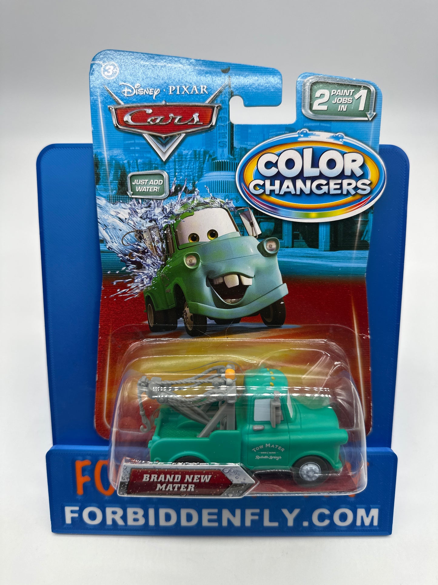 Disney Pixar Cars Movie - Color Changers - Teal Blue to Green - Brand New Mater