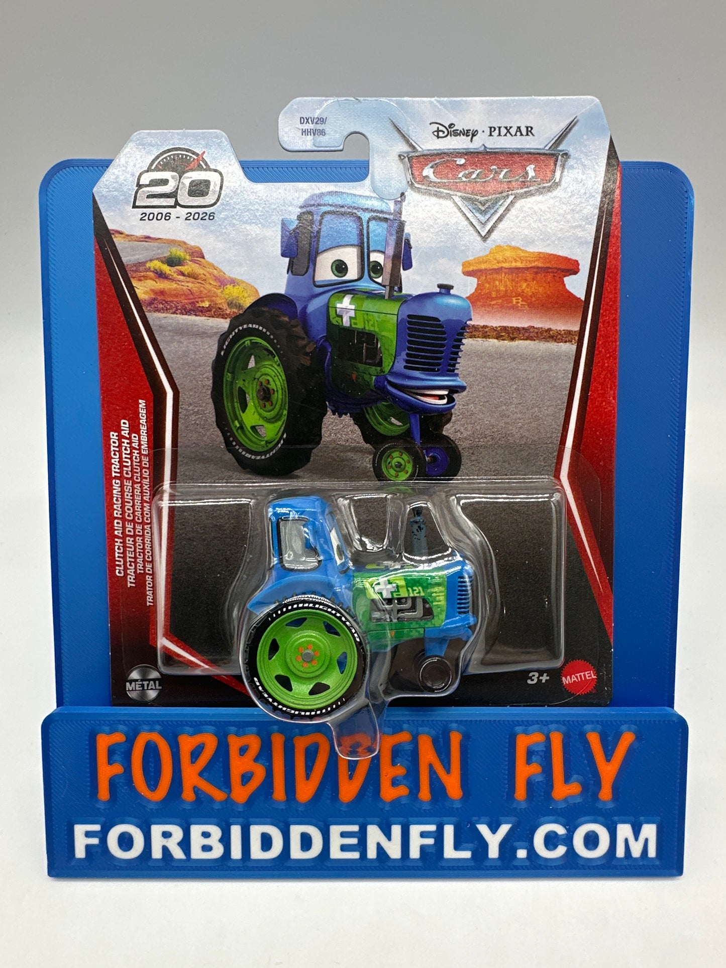 Disney Pixar Cars Movie - 20 Year Anniversary Release - Clutch Aid Racing Tractor