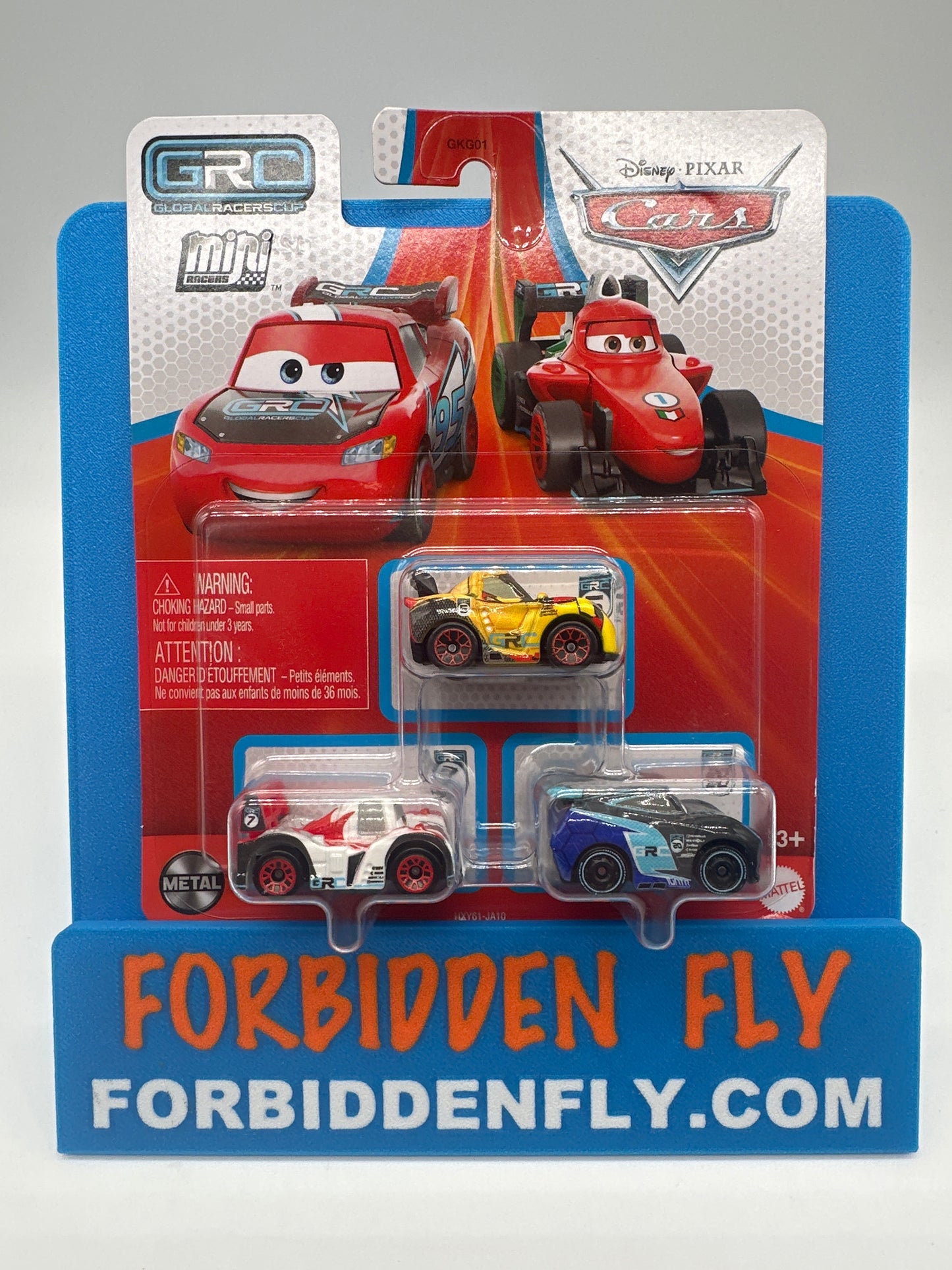 Disney Pixar Cars Movie - 2024 Metal Mini Racers 3 Pack - Global Racers Cup GRC Series Shu Todoroki, Miguel Camino and Jackson Storm