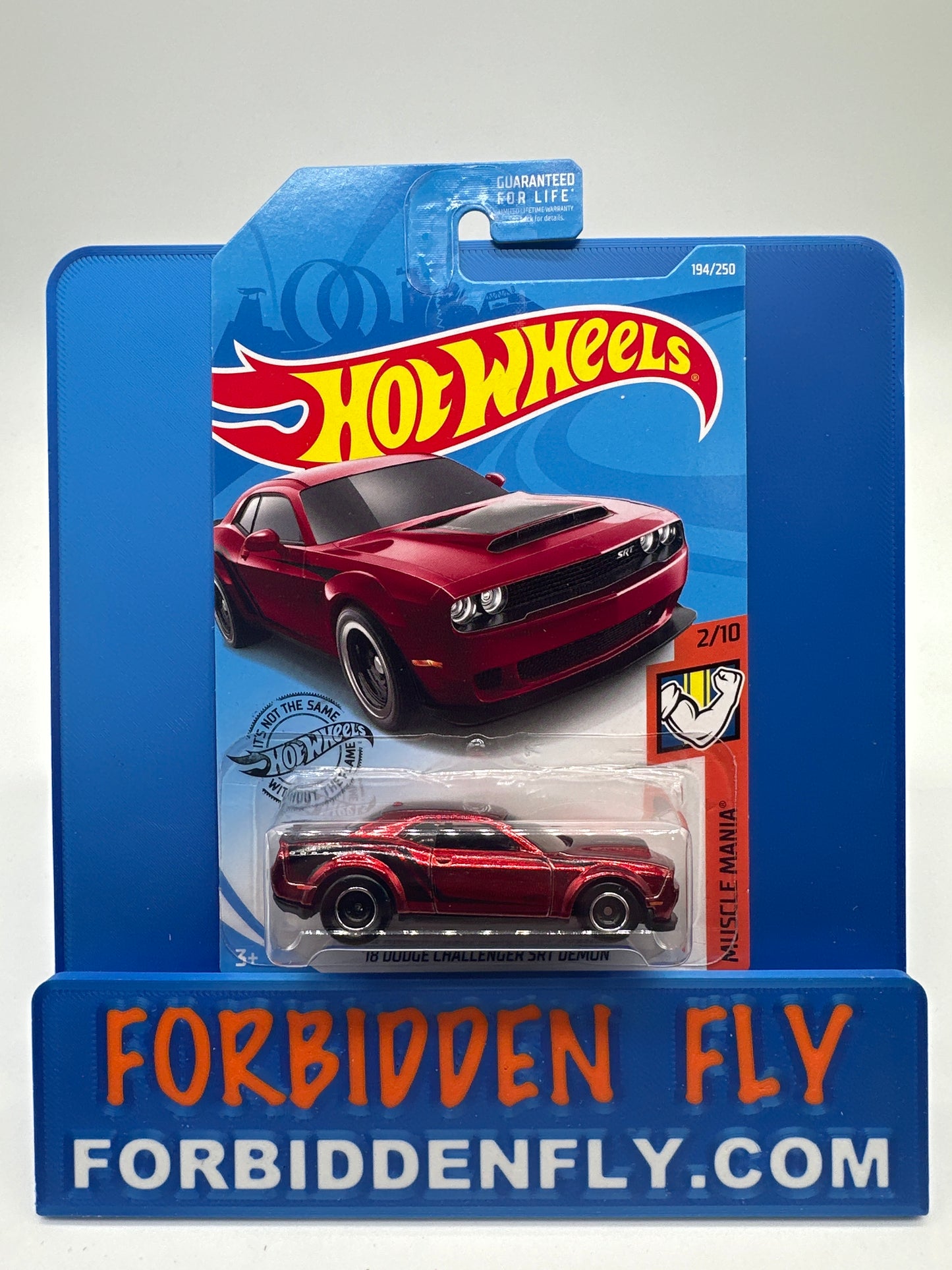 Hot Wheels 2019 Super Treasure Hunt - Red ‘18 Dodge Challenger SRT Demon