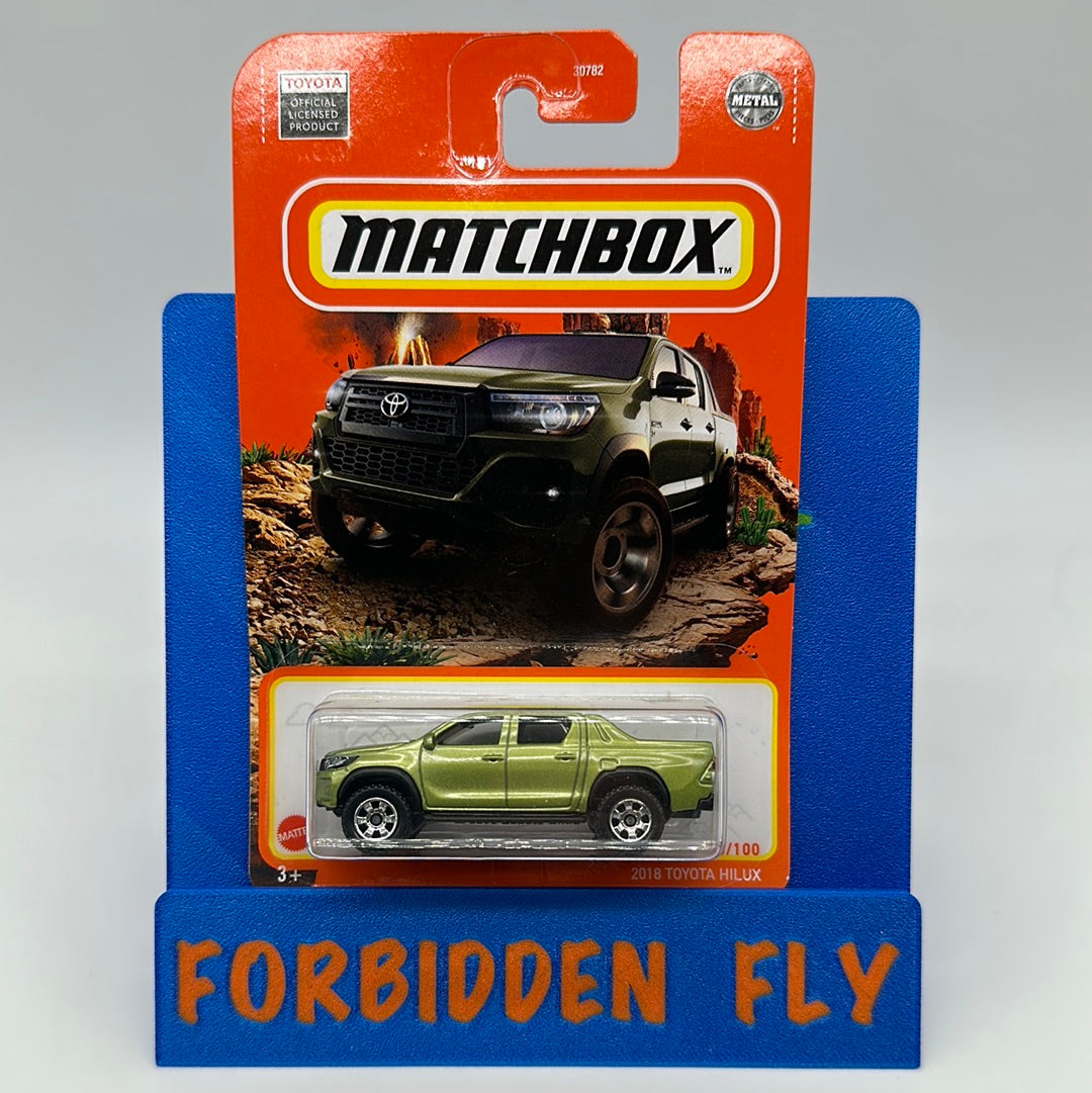 Matchbox - 2022 Mainline #40/100 - 2018 Toyota Hilux - Green