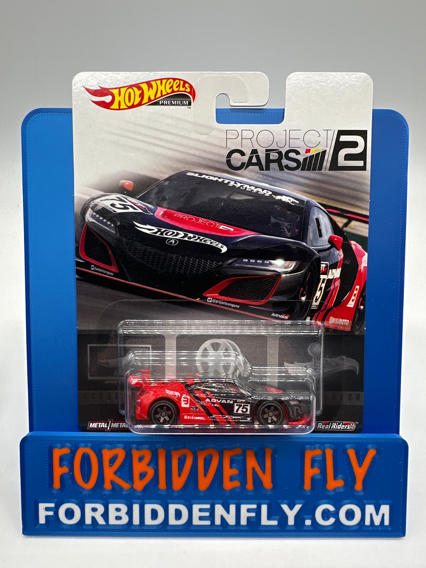 Hot Wheels 2019 Retro Entertainment Premium - Project Cars 2 - Acura NSX GT3