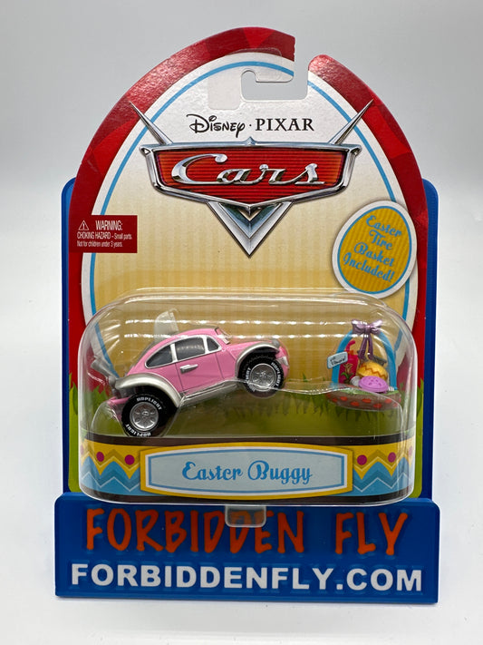 Disney Pixar Cars Movie - Easter Series With Tire Basket - Easter Buggy