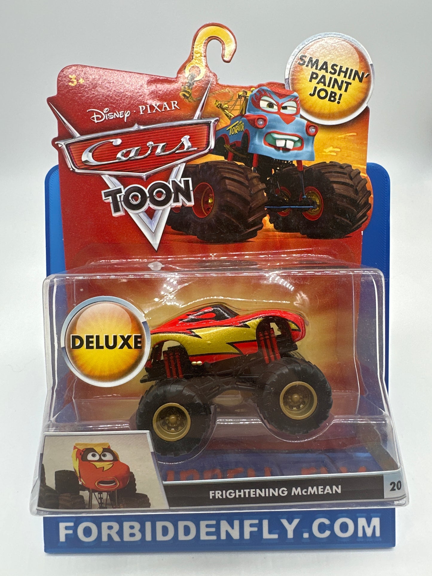 Disney Pixar Cars Movie - Toon Series - Deluxe Size Frightening McMean