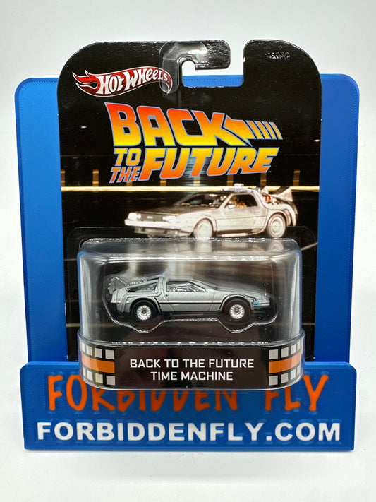 Hot Wheels 2013 Retro Entertainment Premium Movie Reel Single - Back to the Future Movie - Back to the Future Time Machine Delorean