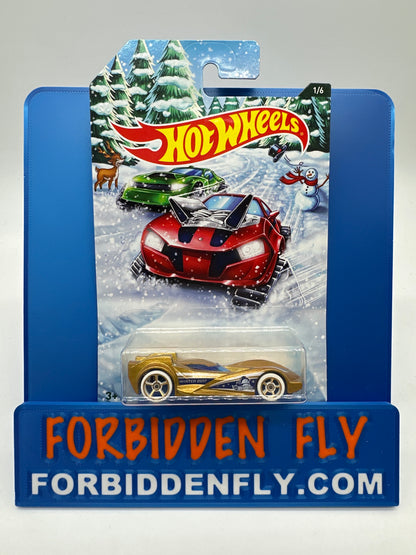Hot Wheels - Wal Mart Exclusive 2017 Holiday Series - Complete Set of 6