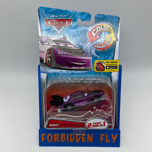 Disney Pixar Cars Movie - Color Changers - White to Purple Boost