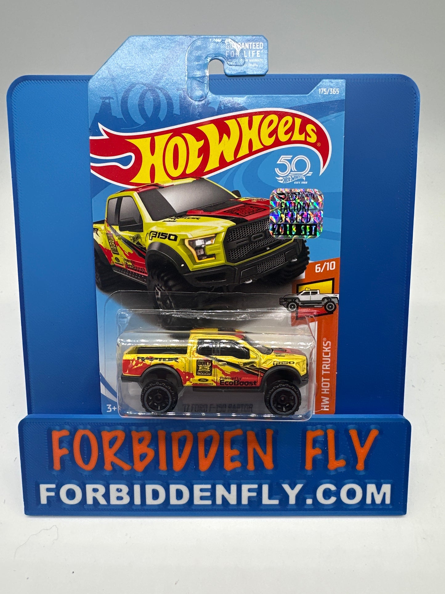 Hot Wheels Mainline - Factory Stickered 2018 - ‘17 Ford F-150 Raptor - Lot Of 3
