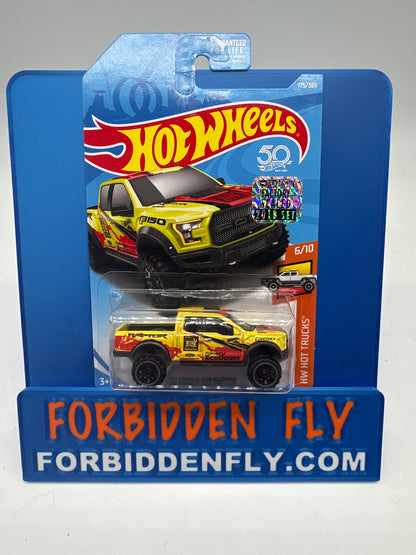 Hot Wheels Mainline - Factory Stickered 2018 - ‘17 Ford F-150 Raptor - Lot Of 3