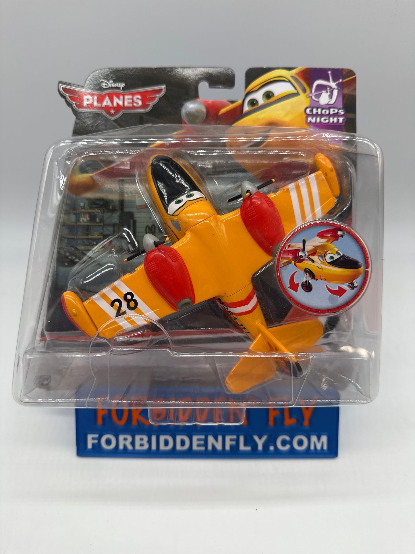 Disney Pixar Planes Movie - Chops Night Series - Deluxe Size Lil’ Dipper with Moving Pontoons