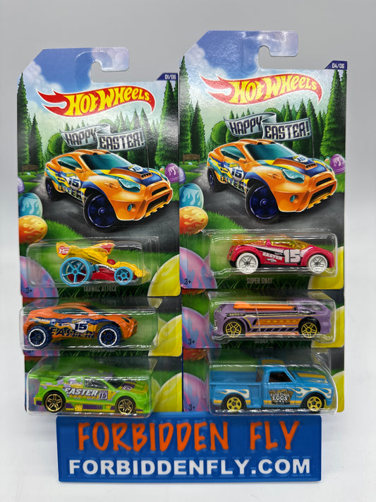 Hot Wheels - 2015 Happy Easter Series - Complete Set of 6