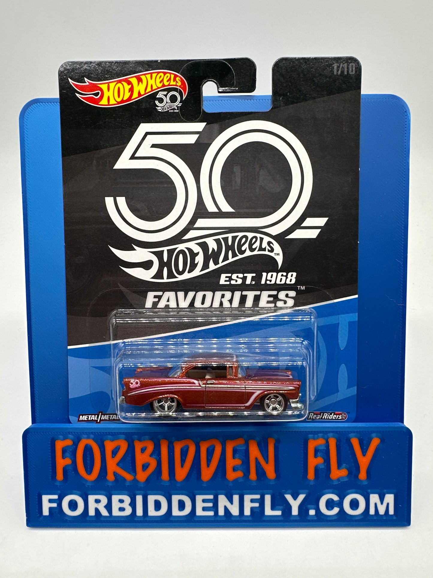 Hot Wheels Premium - 50th Favorites - #1/10 - ‘56 Chevy