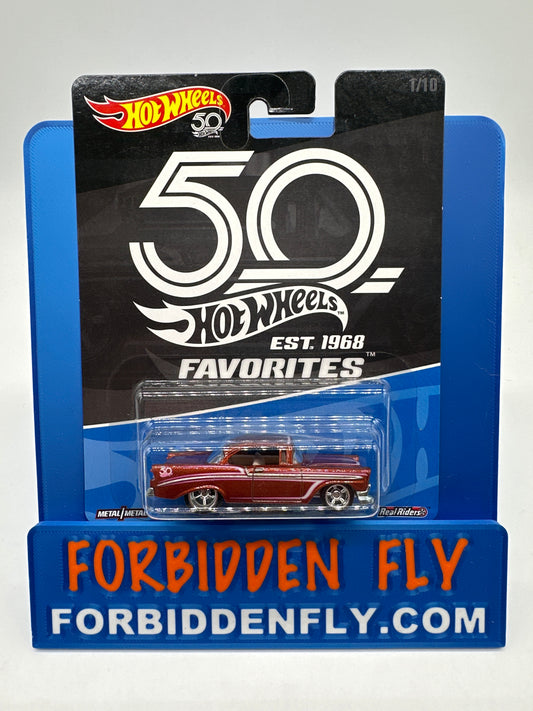 Hot Wheels Premium - 50th Favorites - #1/10 - ‘56 Chevy