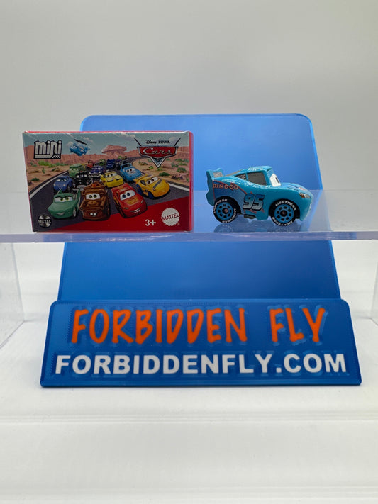 Disney Pixar Cars Movie Metal Mini Racers - 2026 Series 1 #07 - Dinoco Lightning McQueen (Unopened)