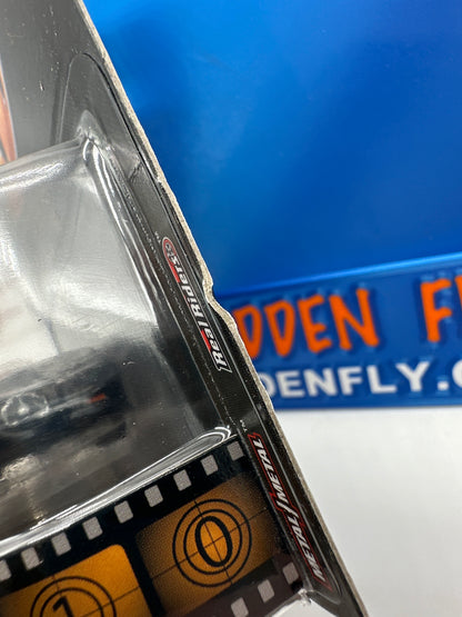 Hot Wheels 2017 Retro Entertainment Premium Single - DC Batman Batmobile (Michael Keaton Logo Card) (Movie Reel Packaging)