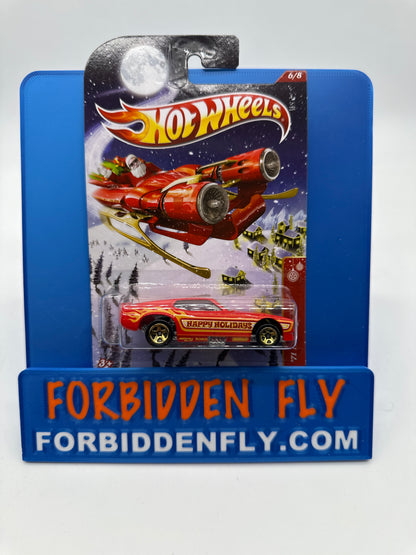 Hot Wheels - Wal Mart Exclusive 2012 Holiday Hot Rods Series - Complete Set of 8