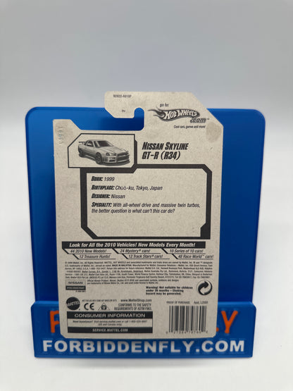 Hot Wheels Mainline - 2010 New Models - Nissan Skyline GT-R (R34) - Blue