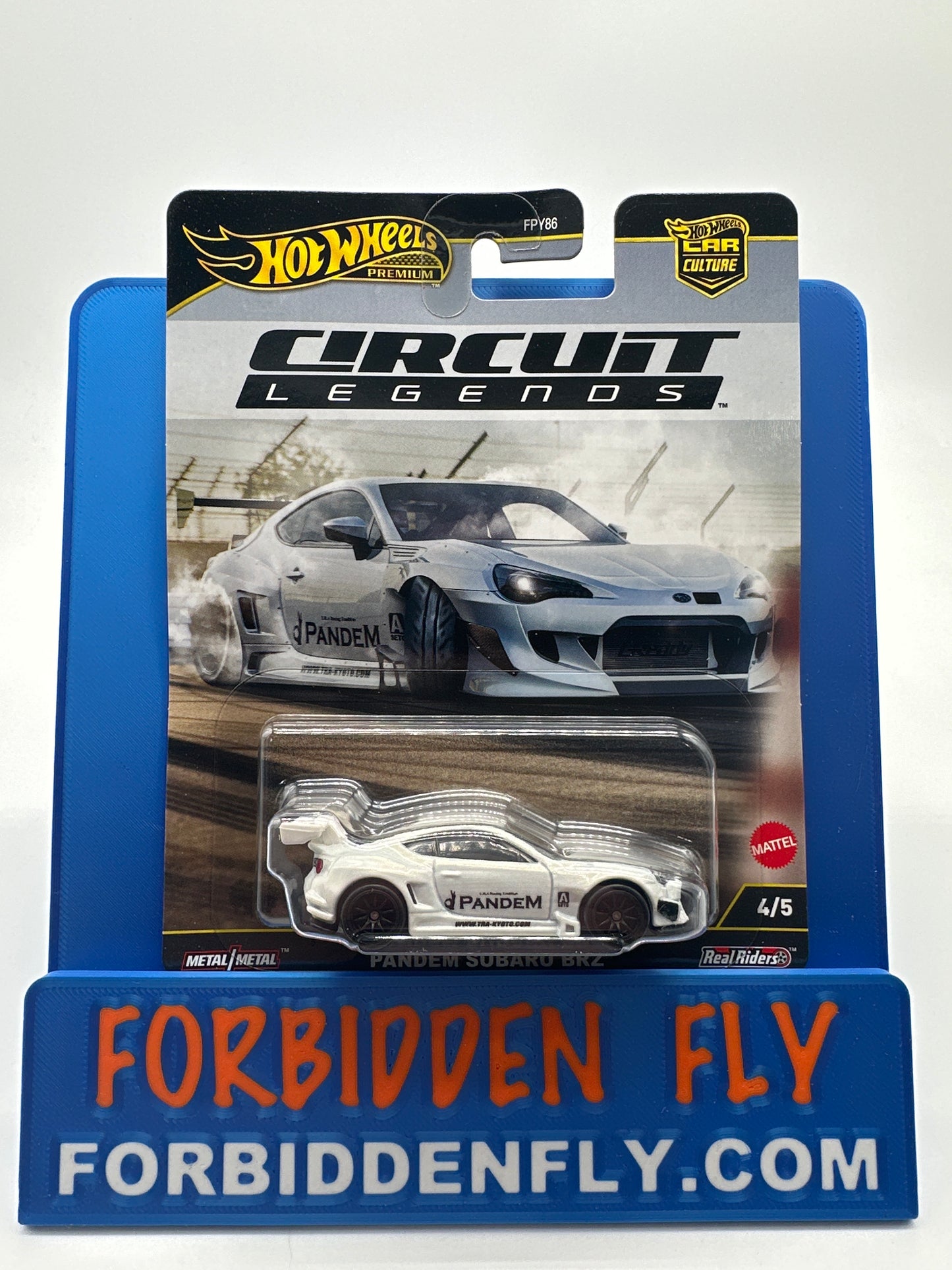 Hot Wheels Car Culture Premium - 2025 Circuit Legends Series - #4/5 - Pandem Subaru BRZ - Single Car