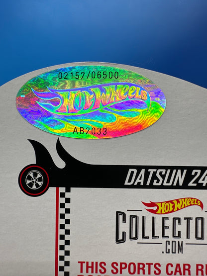 Hot Wheels 2018 RLC Red Line Club - Red Datsun 240z