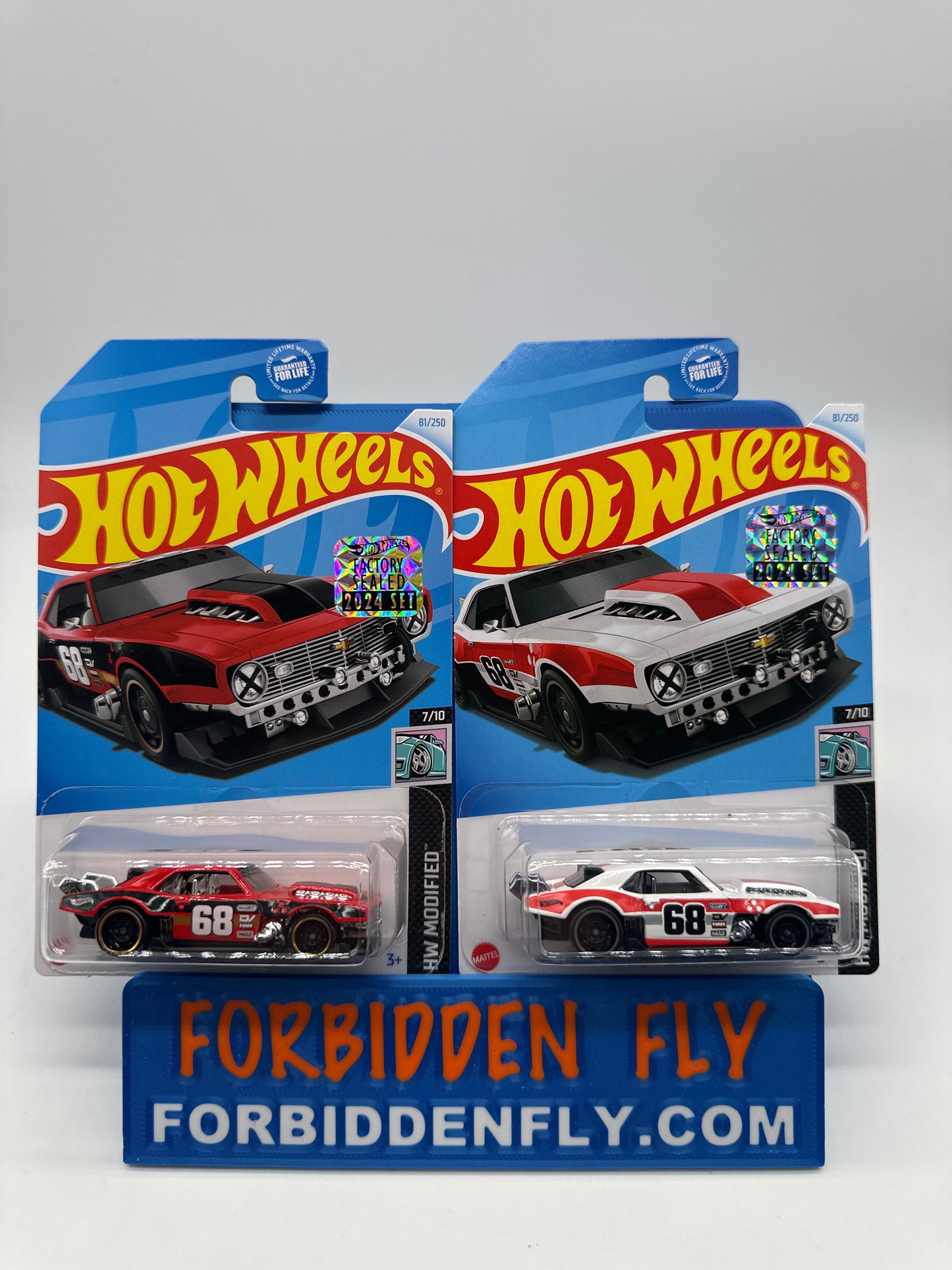 Hot Wheels Mainline - Factory Stickered 2024 - Custom ‘68 Camaro - Lot Of 2
